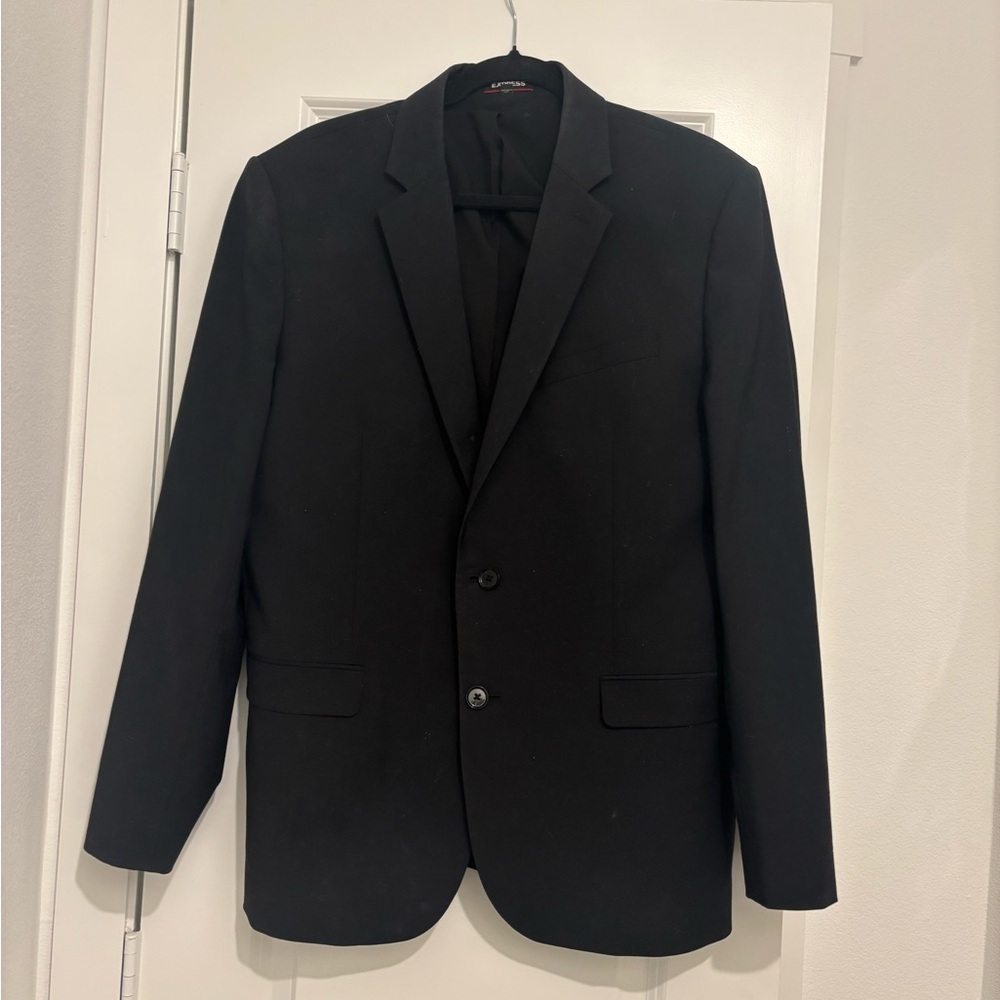 Express Black Men's Blazer 42R Slim